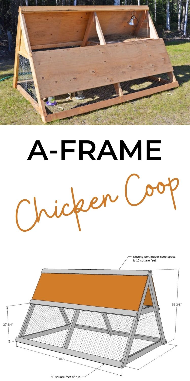 A Frame Chicken Coop Tractor Ana White